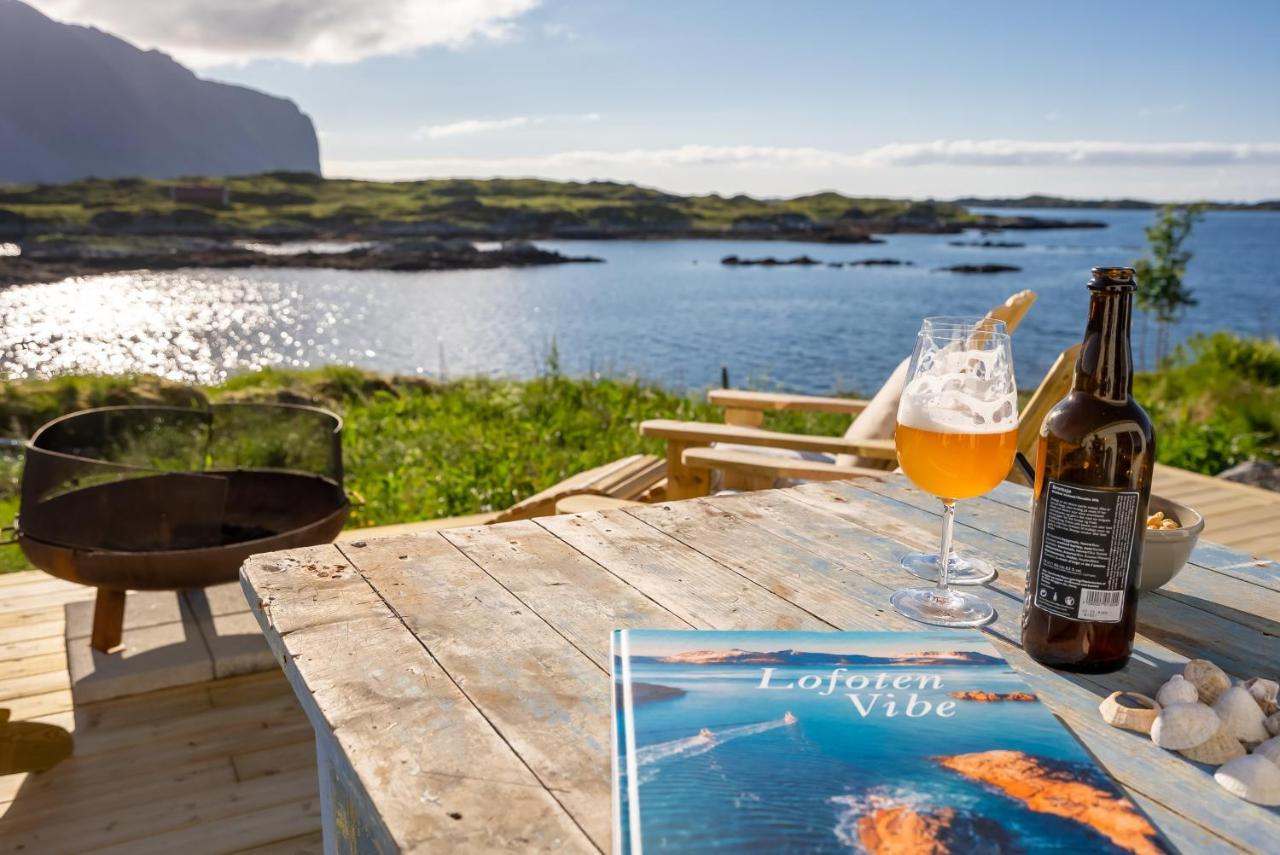 Villa Borgvag - A Unique Seafront Villa In The Heart Of Lofoten Bostad Exterior foto
