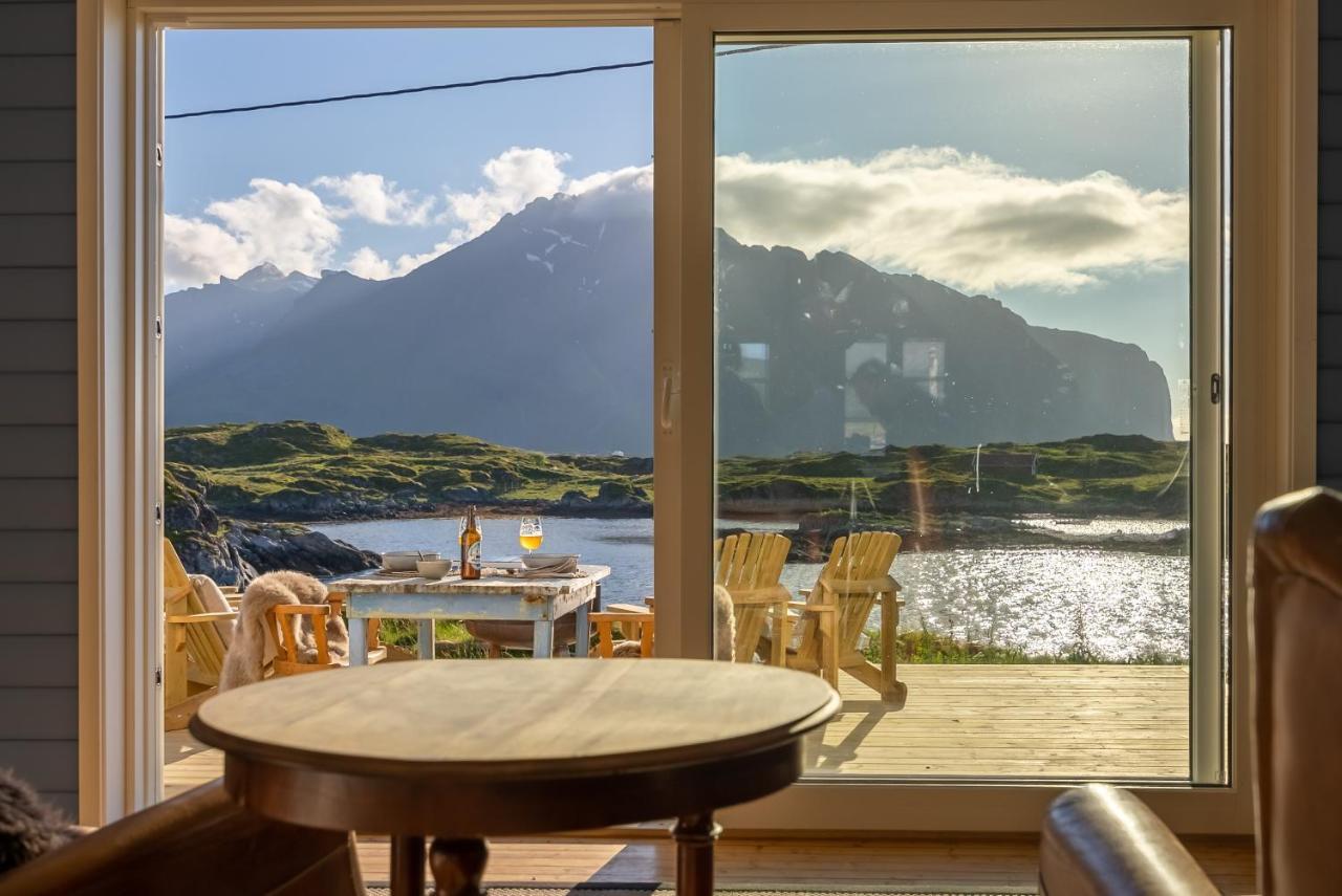 Villa Borgvag - A Unique Seafront Villa In The Heart Of Lofoten Bostad Exterior foto