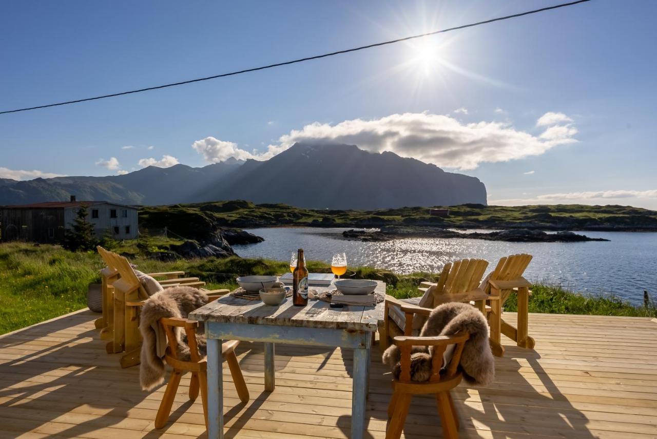 Villa Borgvag - A Unique Seafront Villa In The Heart Of Lofoten Bostad Exterior foto