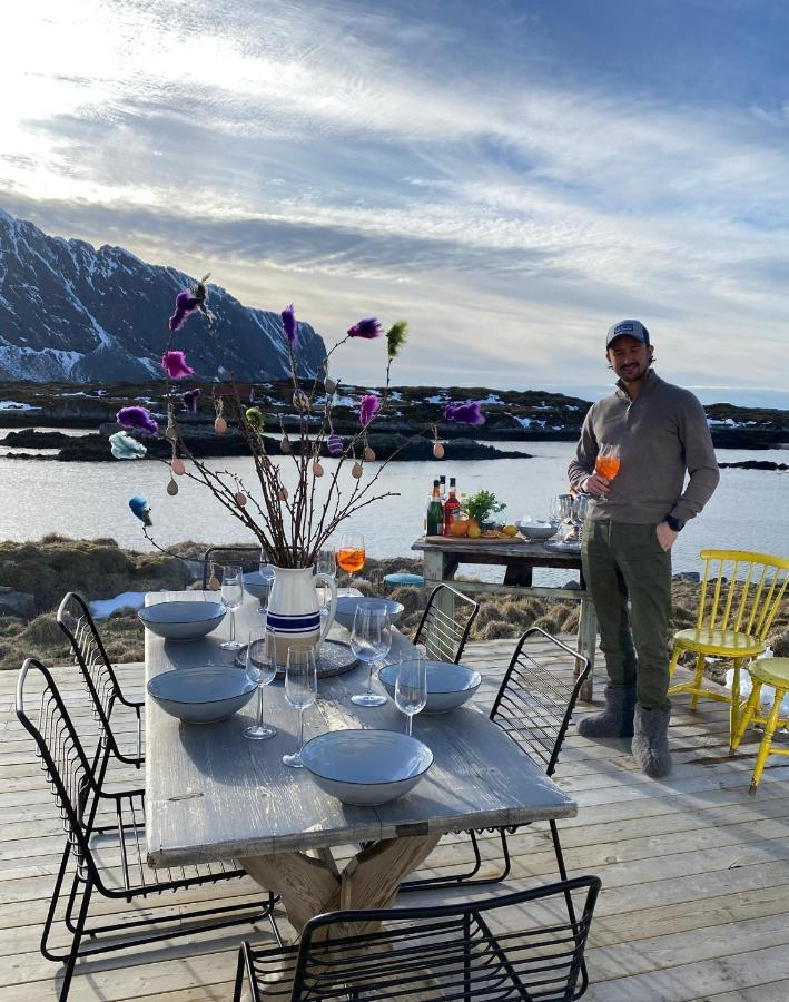 Villa Borgvag - A Unique Seafront Villa In The Heart Of Lofoten Bostad Exterior foto