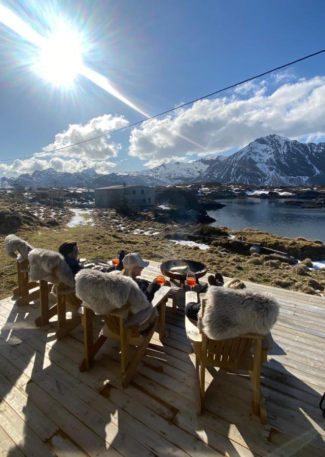 Villa Borgvag - A Unique Seafront Villa In The Heart Of Lofoten Bostad Exterior foto