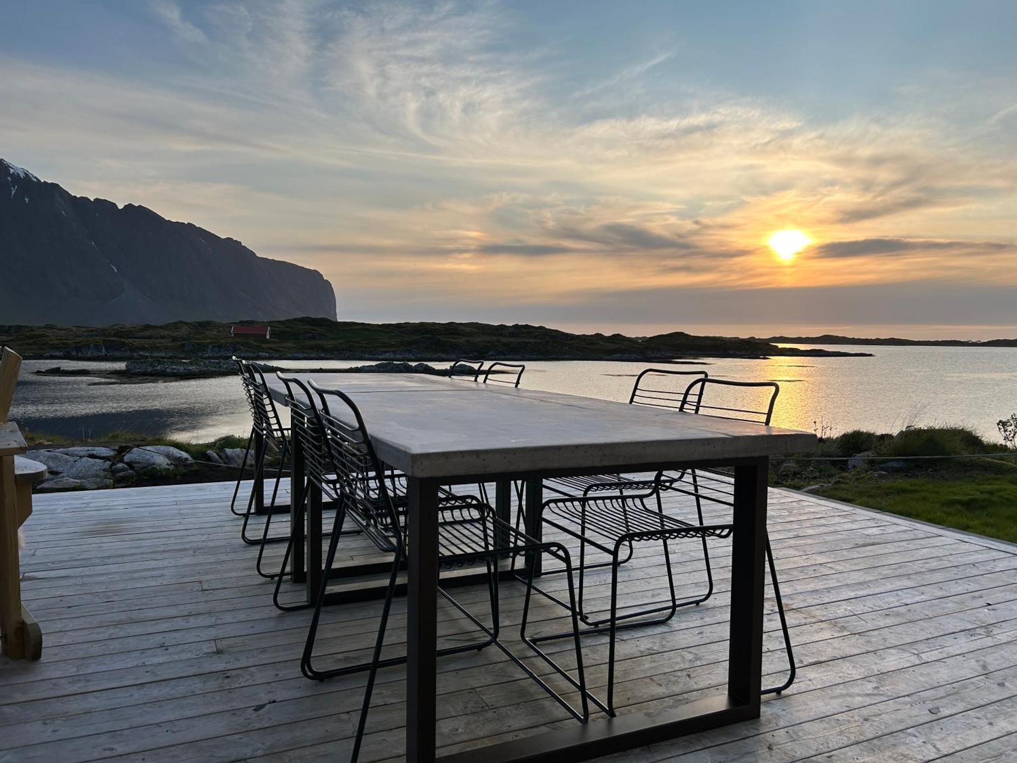 Villa Borgvag - A Unique Seafront Villa In The Heart Of Lofoten Bostad Exterior foto